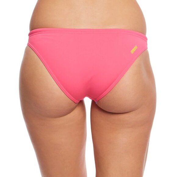 Arena Women's Rulebreaker Think Crop Top Bikini Set sz XS Real Bottom Pink Rose - Picture 9 of 16